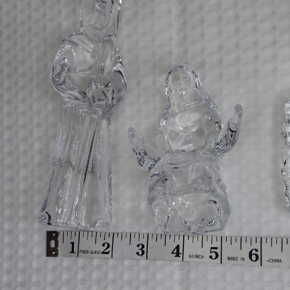 Cristal d'Arques Crystal Nativity Set De Noel - Picture 11 of 11